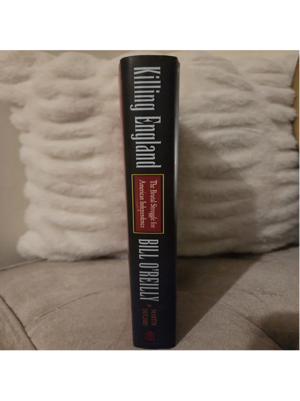 Killing England by Bill O'Reilly Hardcover Book, Black and Red, One Size